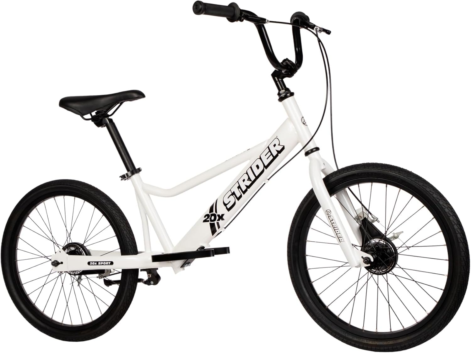 Amazon.com: Strider 20x, White - Learn-to-Ride Balance Bike for